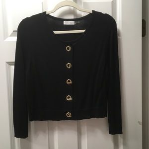 Calvin Klein shrug